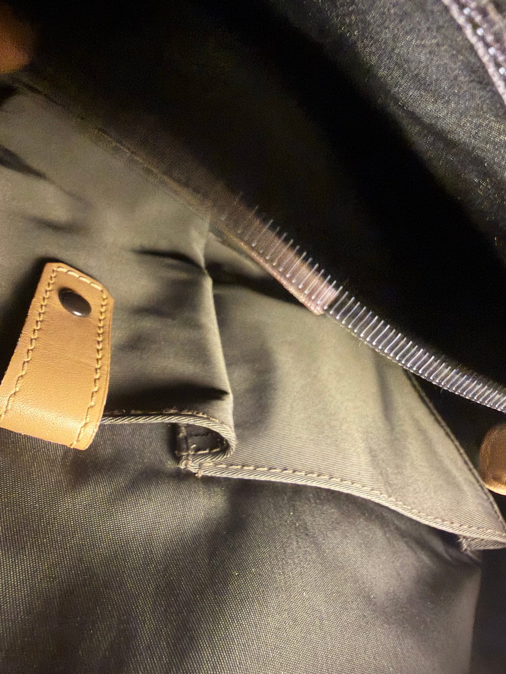 Christian Dior Beige/Brown Trotter Double Saddle Bowler Bag