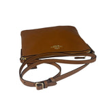 Coach Tan Brown Pebble Leather Crossbody Bag