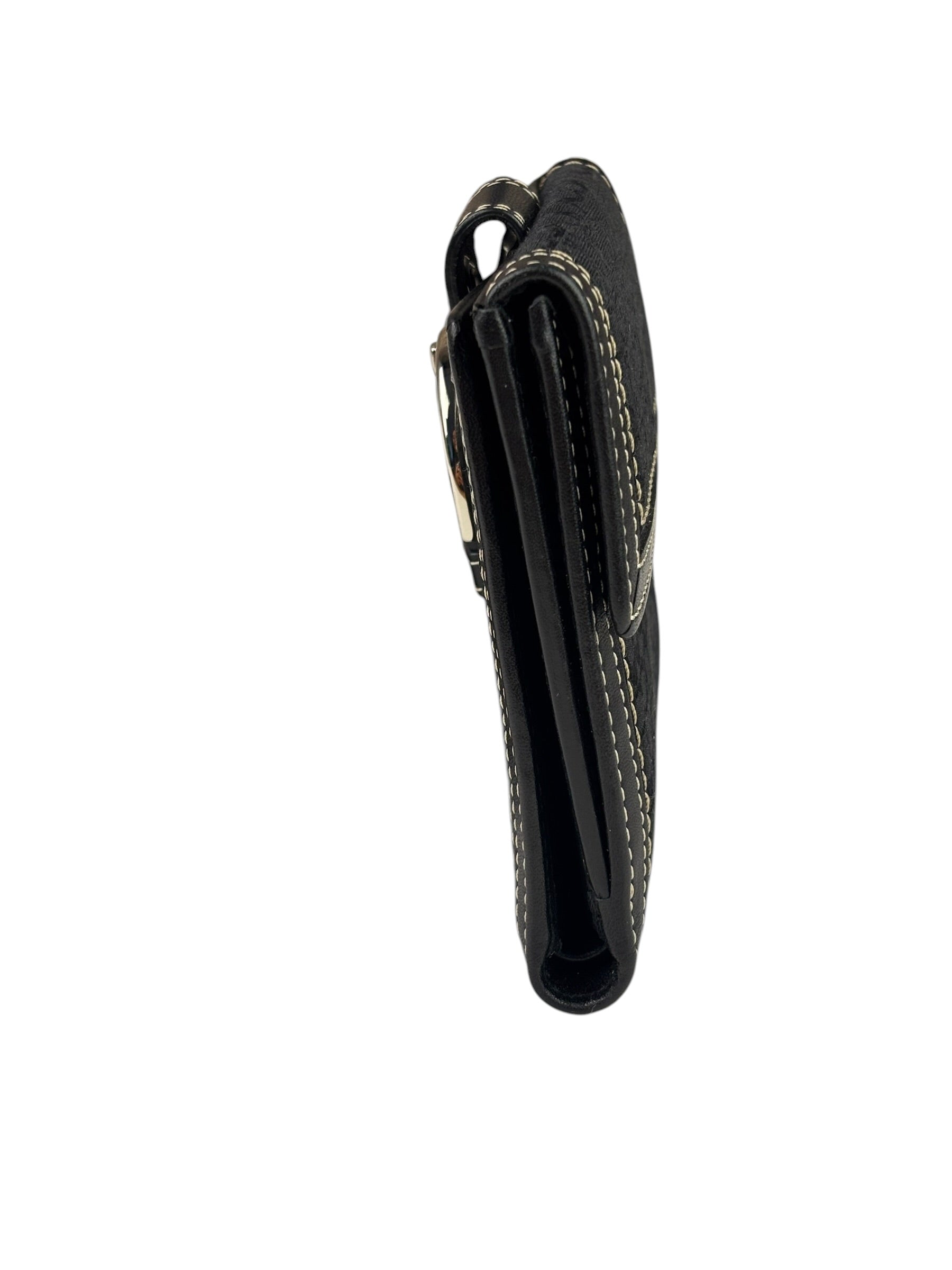 Coach Vintage Signature Compact Wallet