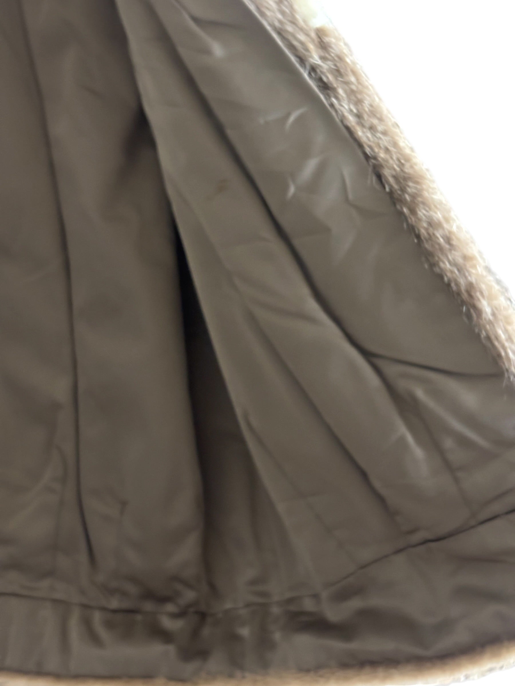 Ingrid Klahn x Montreal Canada Badger Fur Coat