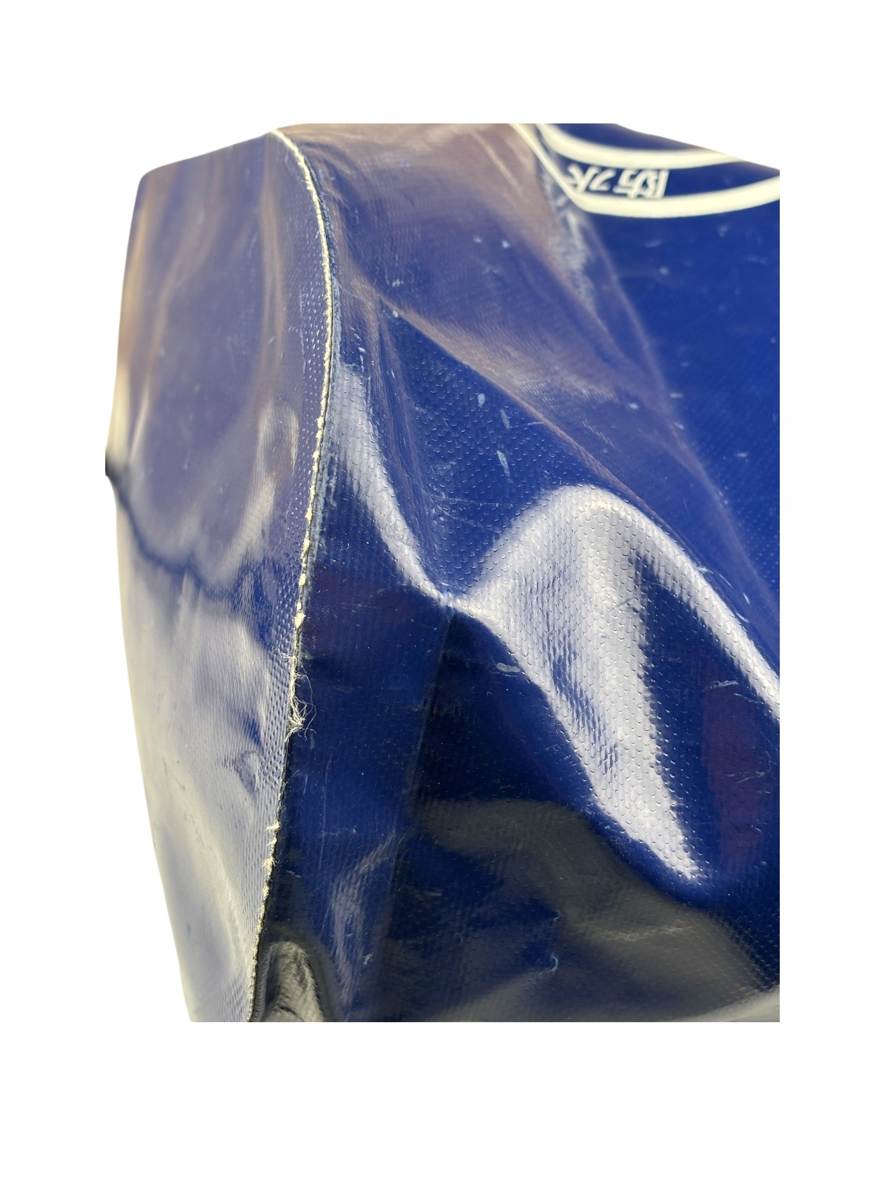 Chanel Blue Vinyl PVC Shoulder Bag