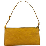 Louis Vuitton Yellow Epi Leather Pochette