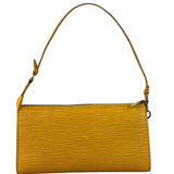 Louis Vuitton Yellow Epi Leather Pochette