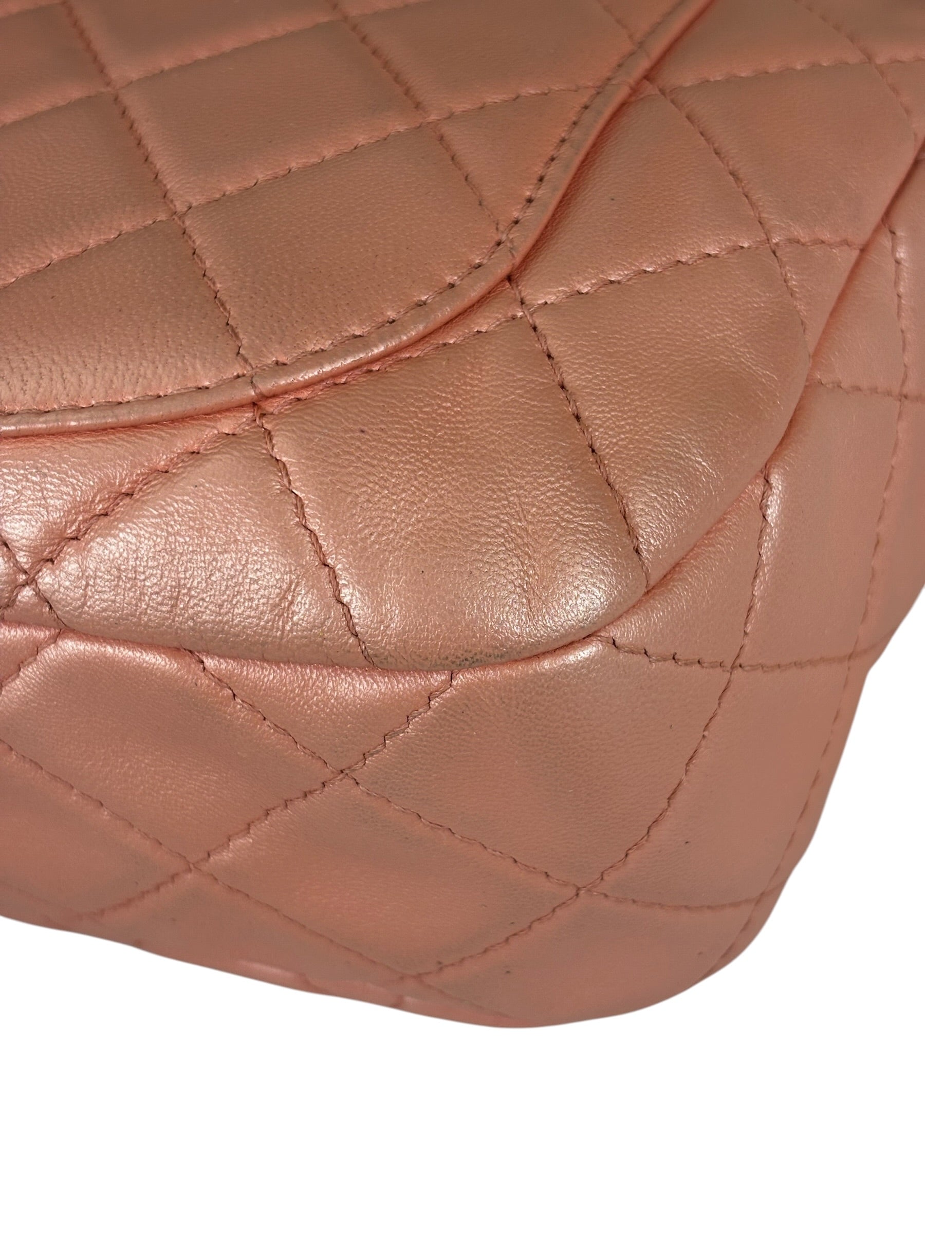 Chanel Pink Quilted Lambskin Precious Jewel Flap Bag 2010