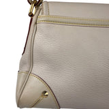 Louis Vuitton White Leather Suhali L'Essentiel Shoulder Bag