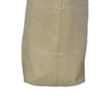 Chanel Vintage Beige Canvas Quilted Chocolate Bar Tote 2003