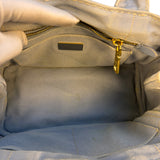 Prada Light Blue Canapa Canvas Two-Way Tote
