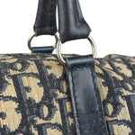 Christian Dior Vintage Navy Trotter Boston Bag