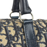 Christian Dior Vintage Navy Trotter Boston Bag