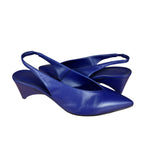 Hermes Intime 55 Leather Slingback Pumps