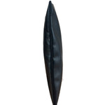 Yves Saint Laurent Black Leather Logo Zipped Tablet Pouch Clutch