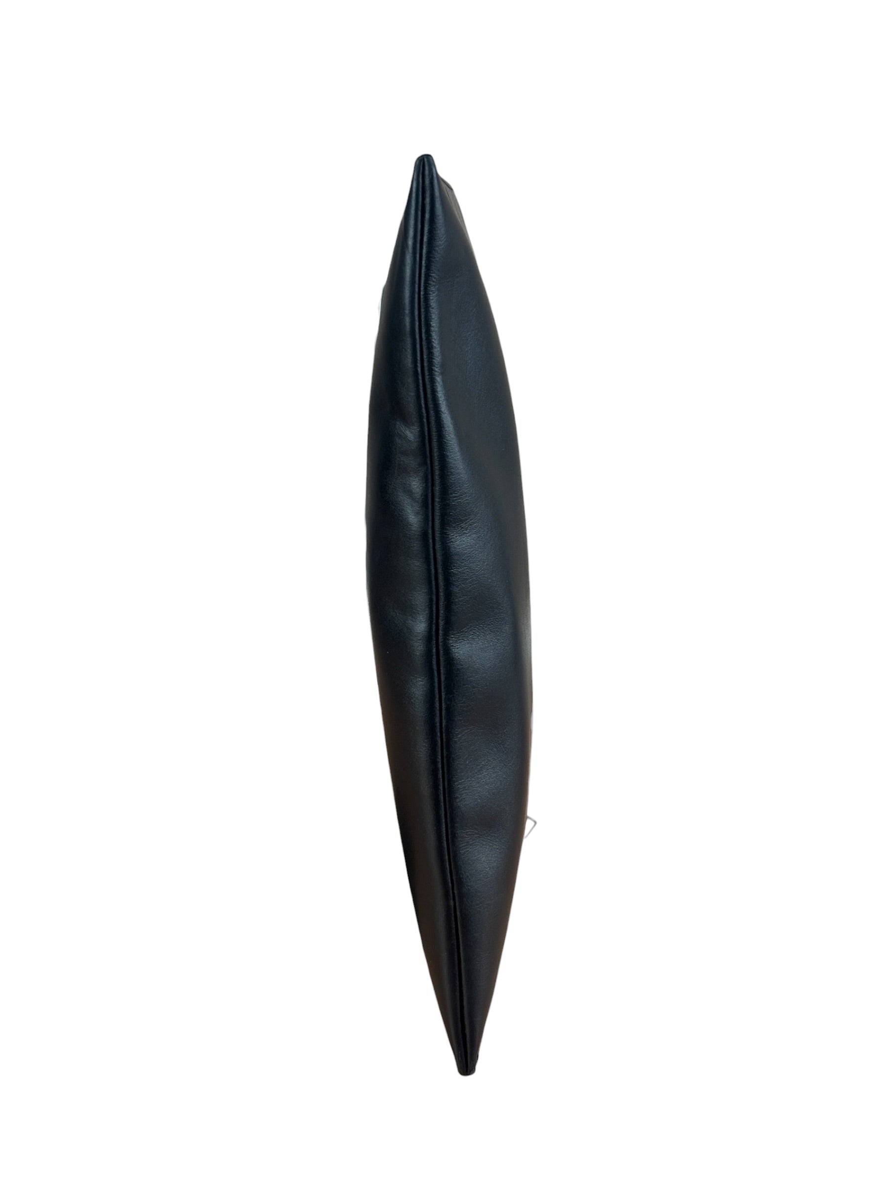 Yves Saint Laurent Black Leather Logo Zipped Tablet Pouch Clutch