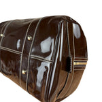 Gucci Babouska Patent Leather Boston Bag