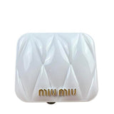 Miu Miu Beauty White Compact Mirror