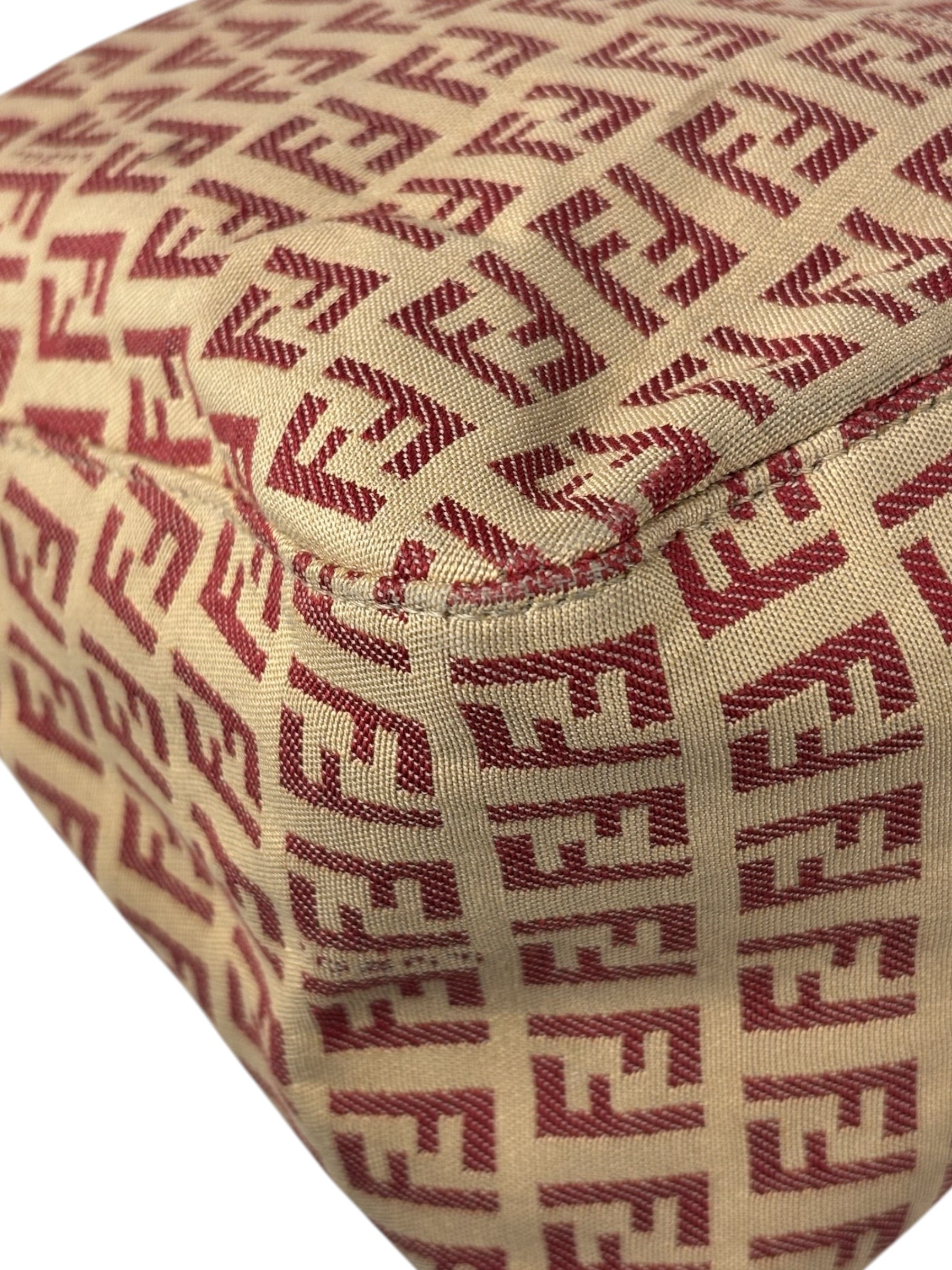 Fendi Vintage Red FF Mamma Baguette