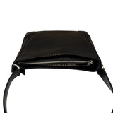 Burberry Black Leather Hobo Bag