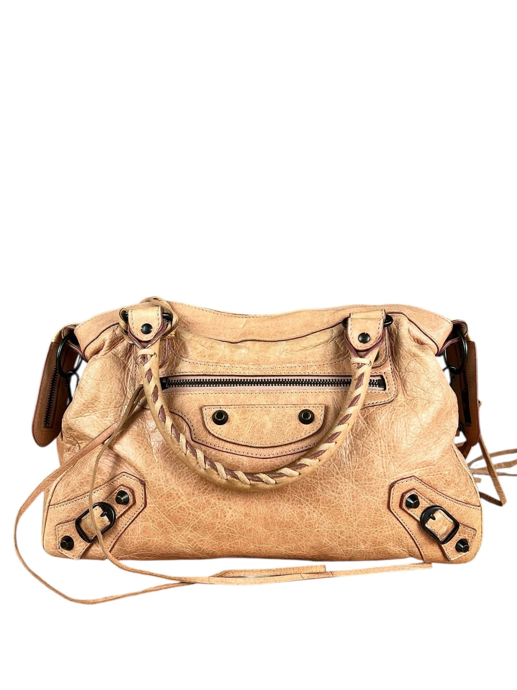 Balenciaga Classic Leather City Bag Light Salmon