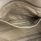 Prada Saffiano Lux Leather Grey 2Way Shopping Bag