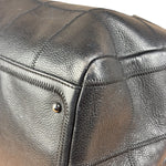 Chanel Black Chocolate Bar Bowling Hand Bag - 2003