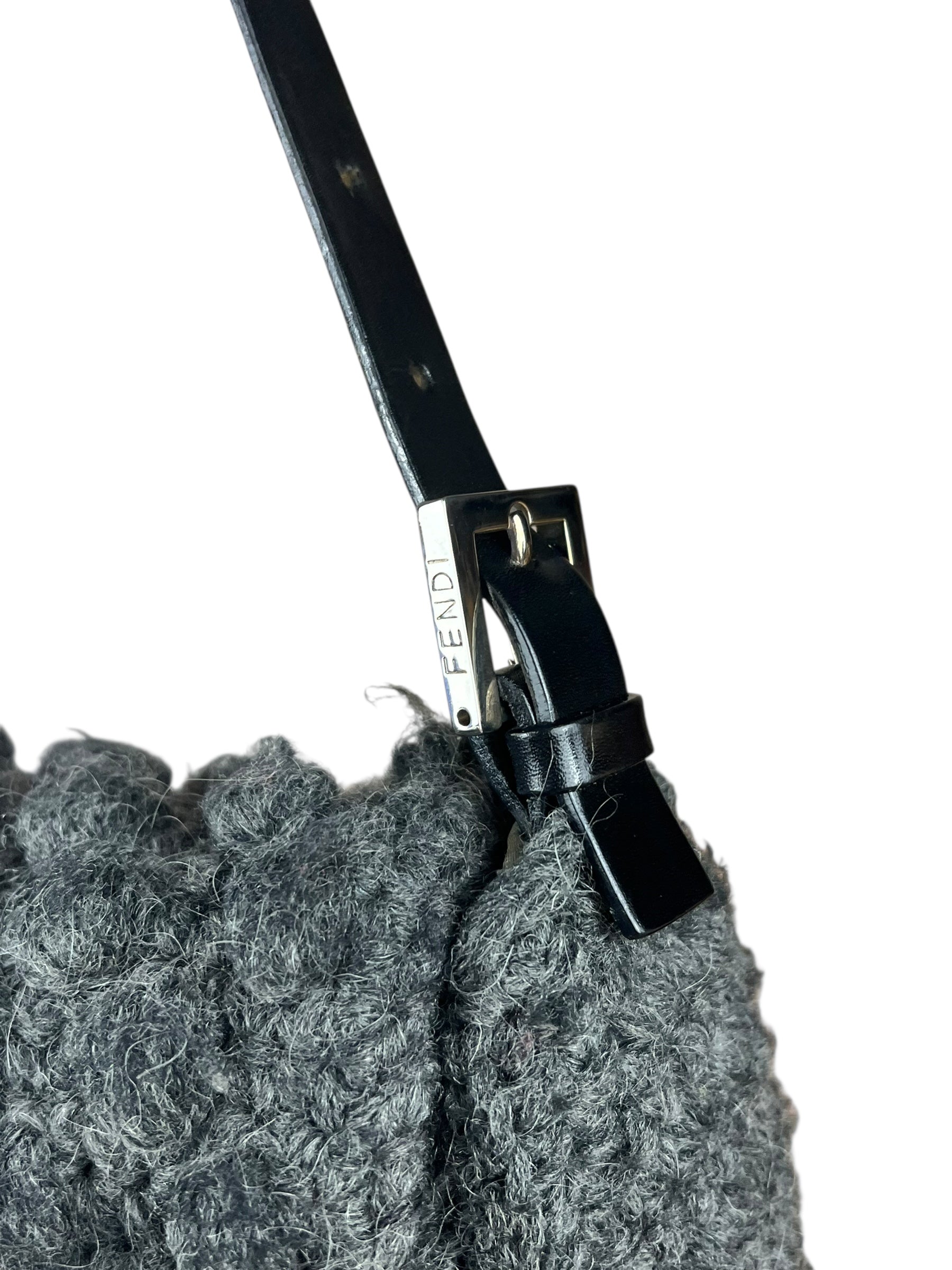 Fendi Crochet Wool Mamma Baguette