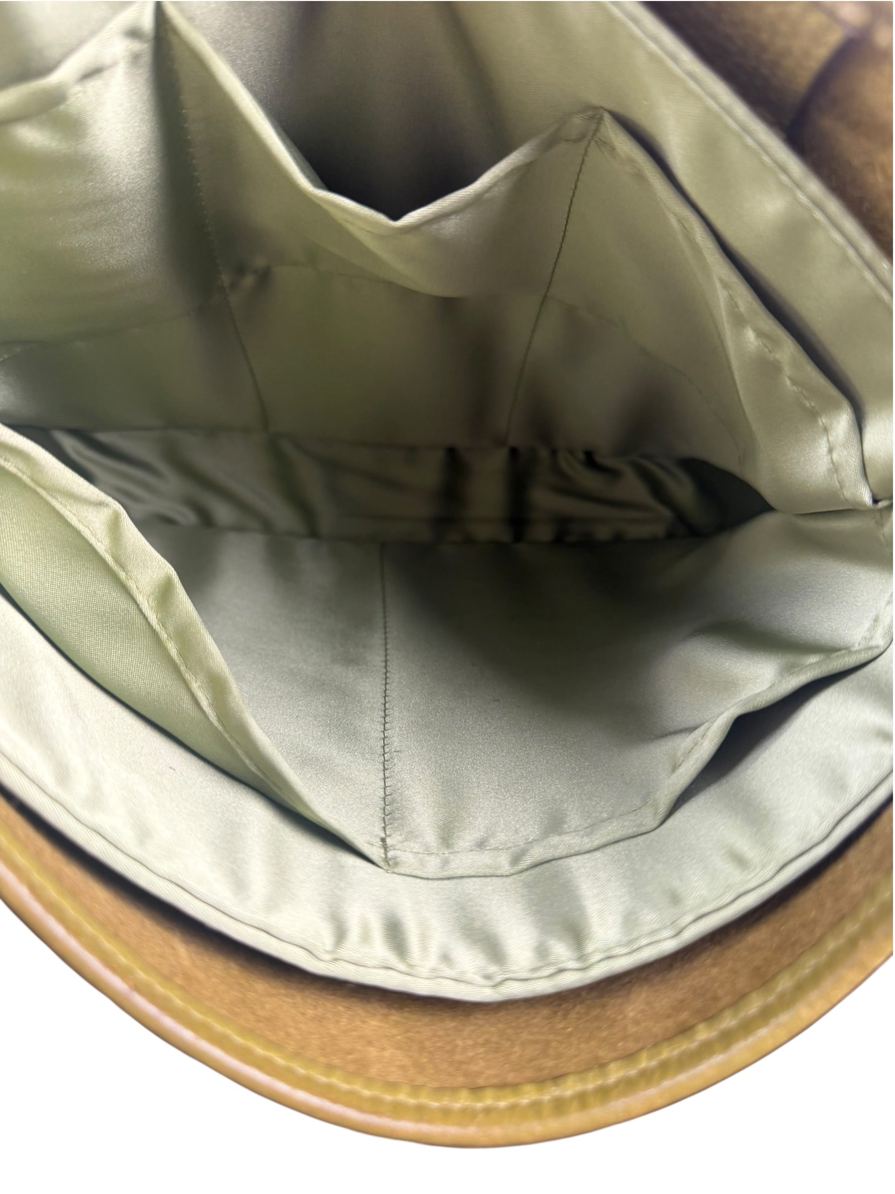 Hermes Green Leather Evelyne TMP Crossbody Bag