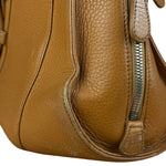 Loewe Brown Leather Senda Top Handle Bag