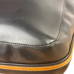 Chloe Black Leather Roy Large Zip Shoulder Bag