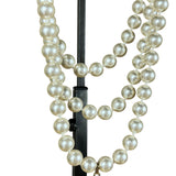 Vivienne Westwood Three Row Pearl Drop Choker