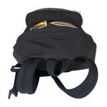 YSL Black Nylon/Leather Trim City Multi-Patch Backpack