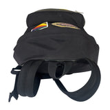 YSL Black Nylon/Leather Trim City Multi-Patch Backpack