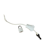 Hermes Kelly 32 White Clemence Leather Handbag 2008
