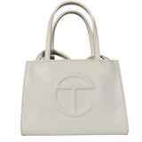 Telfar Small White Shopping Tote