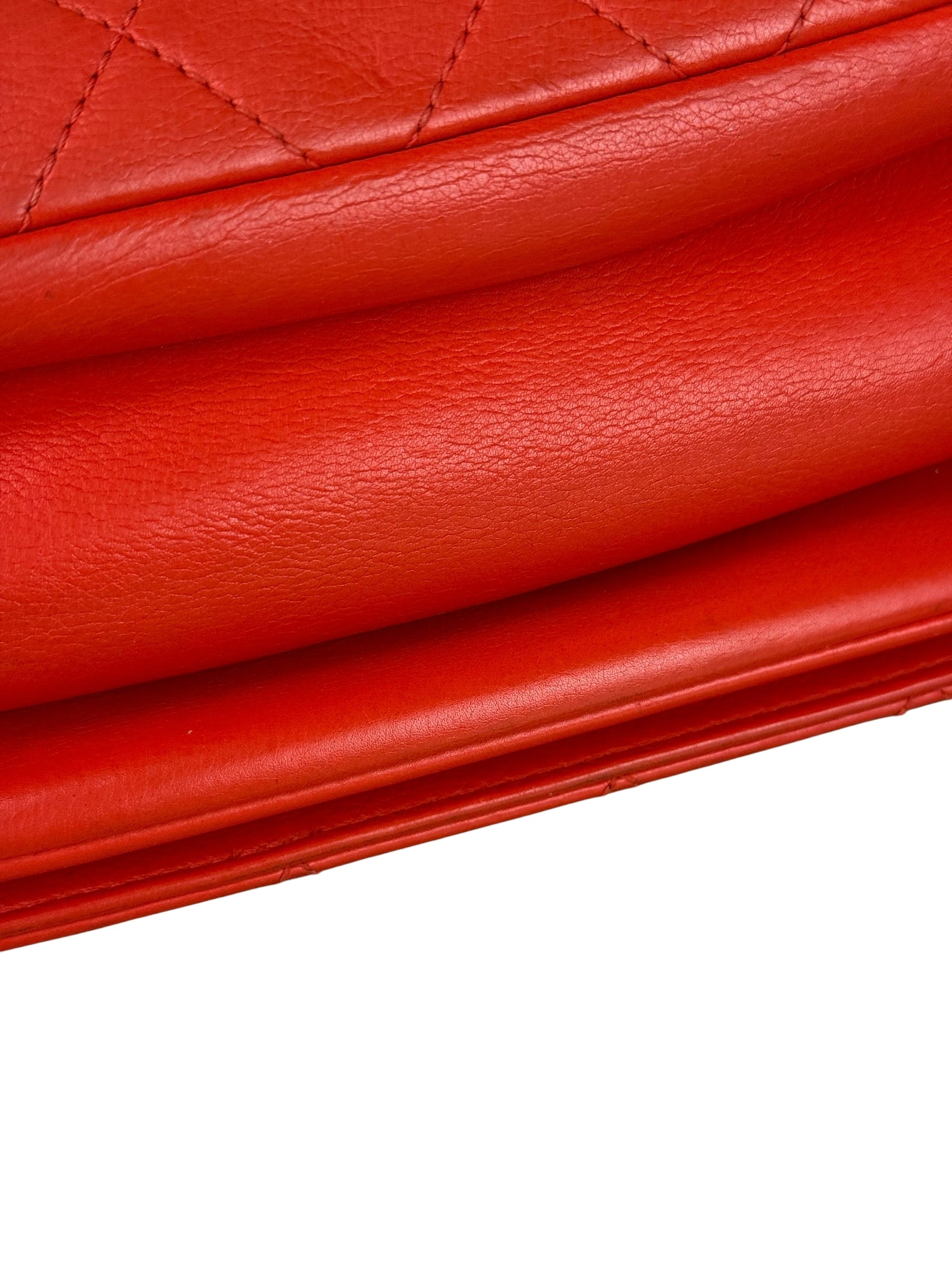 Chanel Red Quilted Coco Handle 2Way Handbag 2019