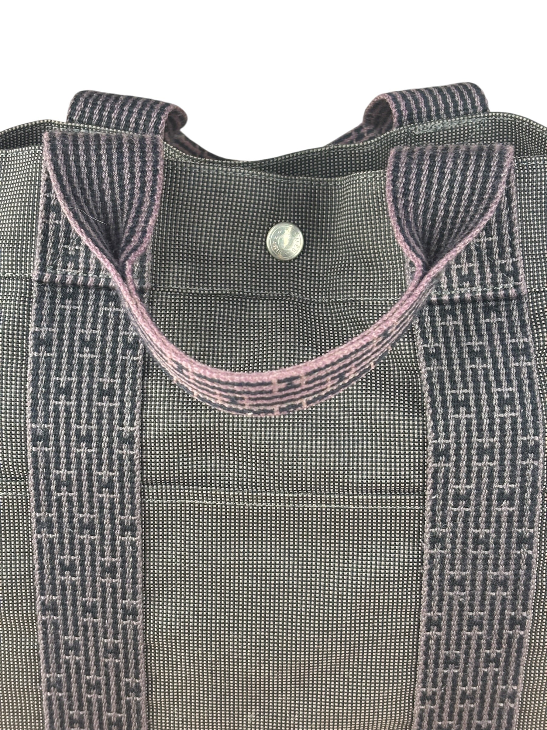 Hermes Vintage Grey M Fourre Tout Tote