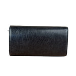 Balenciaga Black Leather Le City Clutch