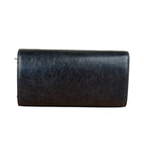 Balenciaga Black Leather Le City Clutch