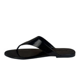 Saint Laurent Black Vitello Marilyn Sandals