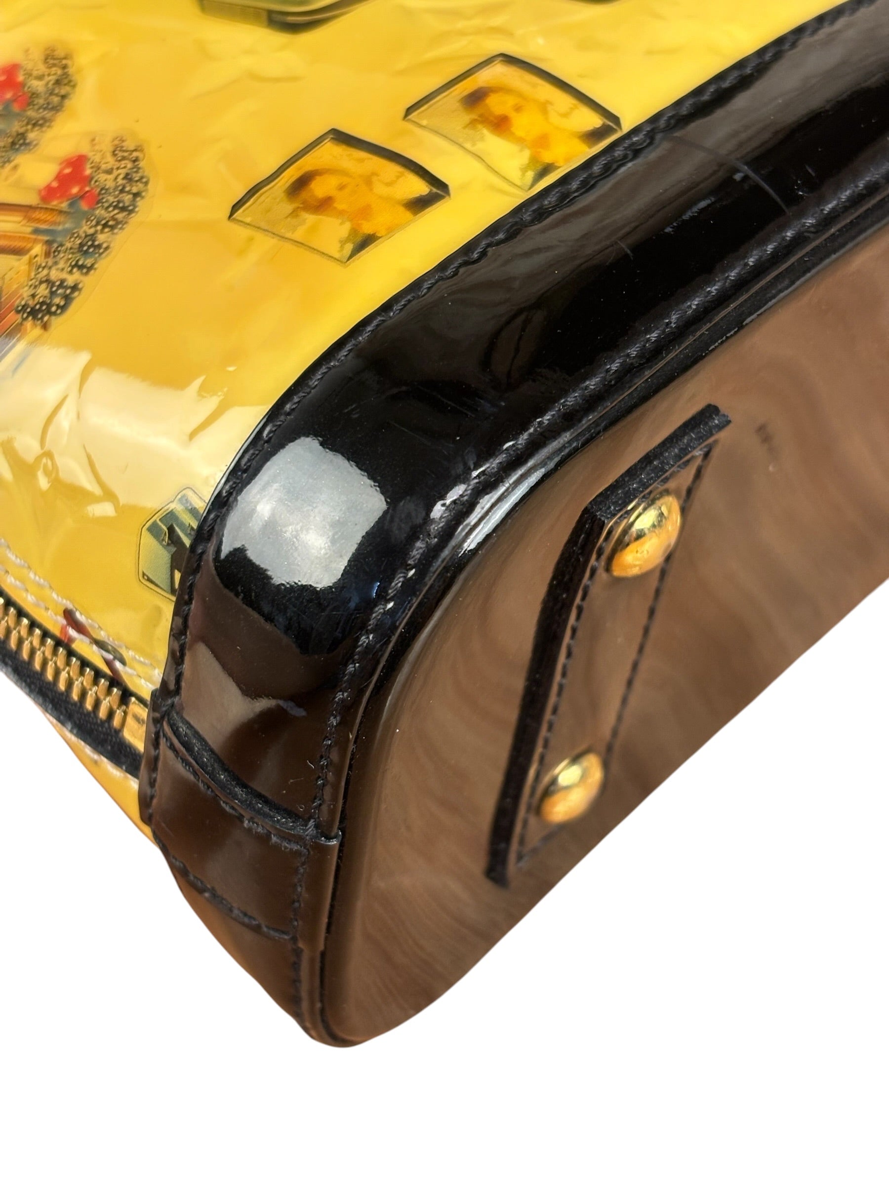 Louis Vuitton Alma BB Vernis Leather Stickers