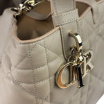 Christian Dior Calfskin Macrocannage Toujours Handbag