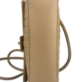 Chanel Vintage Tan Vertical Quilt Flap Shoulder Bag 1989