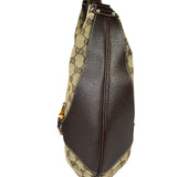 Gucci Brown GG Bamboo Amalfi Hobo Bag