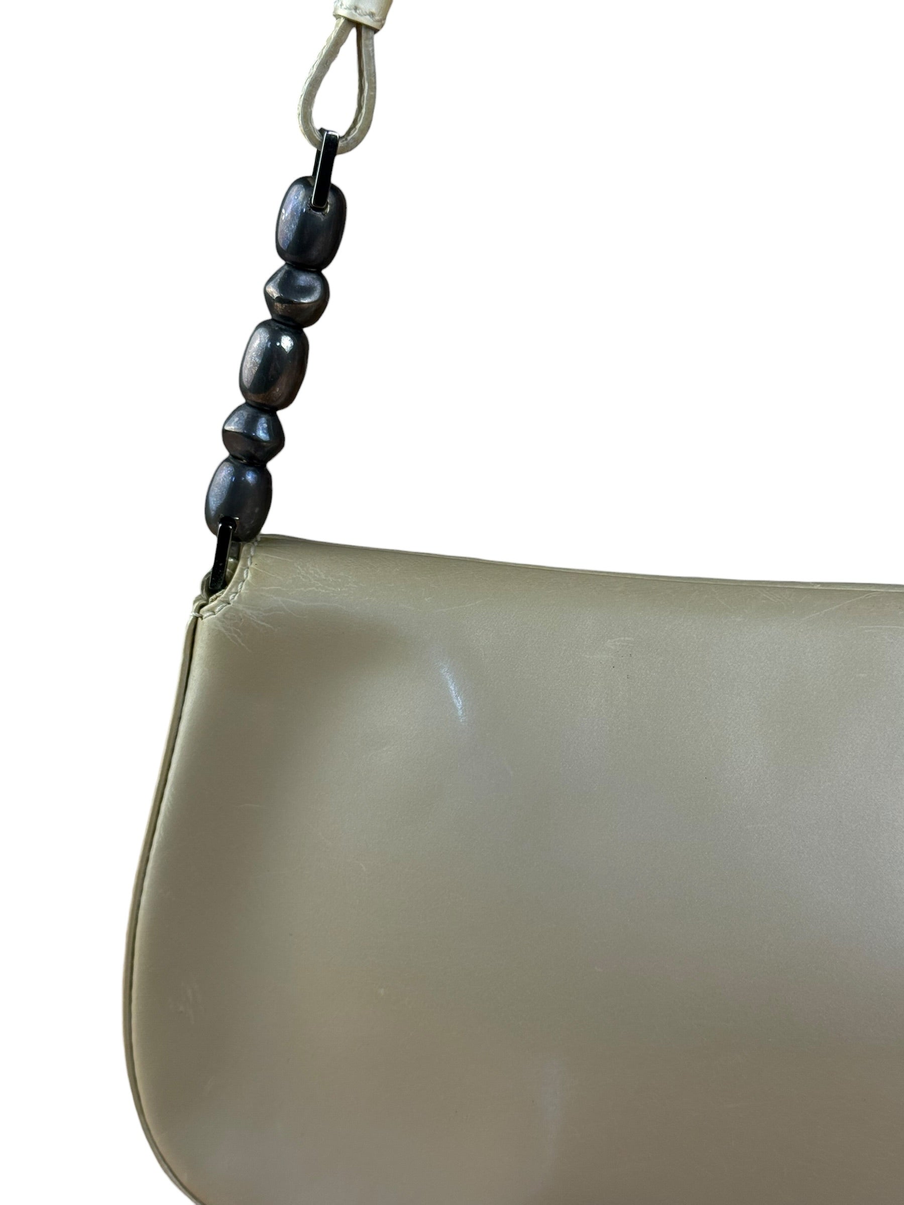Christian Dior Vintage Patent Leather Malice Shoulder Bag