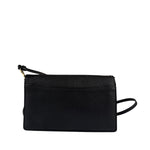 Coach Black Leather Wallet Crossbody Bag