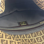 Fendi Brown PVC Zucca Baguette