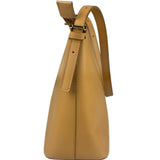 Burberry Vintage Beige Leather Shoulder Bag