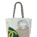 Chanel No.5 White Sport Canvas Tote 2003