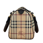 Burberry Vintage House Check Haymarkett Chester Bowling Handbag