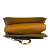 Chloe Mustard Yellow Leather/Suede Faye Bag