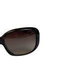 Prada SPR25N Brown Tortoiseshell Acetate Oversized Sunglasses