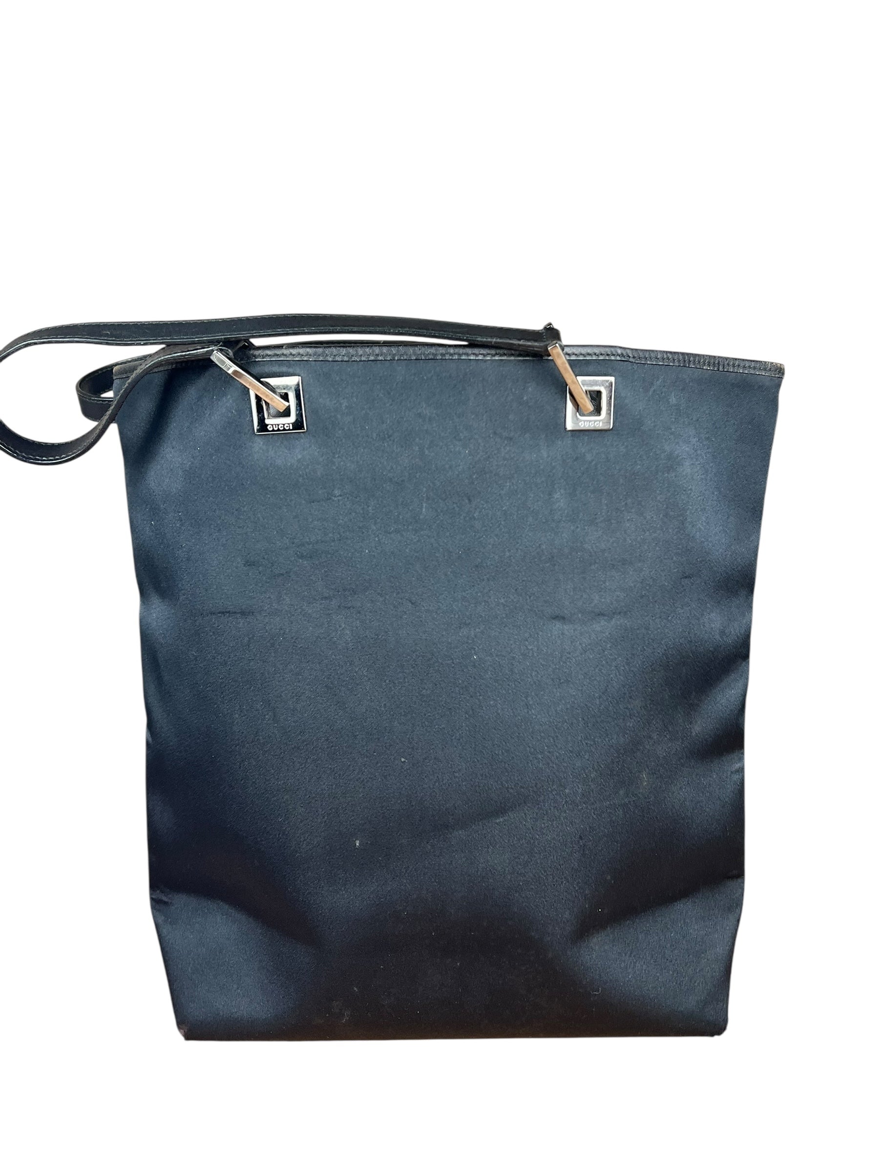 Gucci Black Nylon Tote